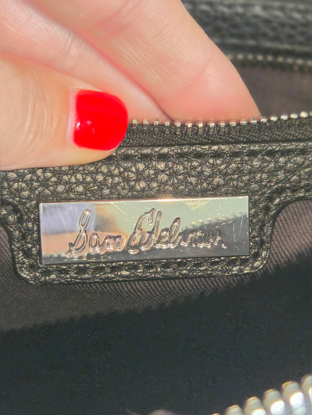 Sam Edelman Multicolor Fish Embroidered Stripe Clutch - Picture 7 of 8